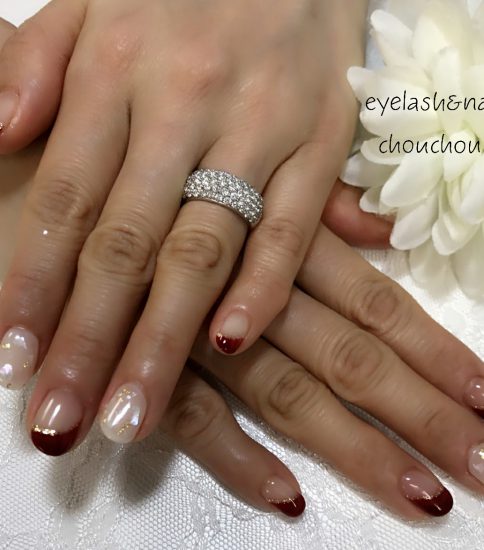 お客さまハンドネイル💕