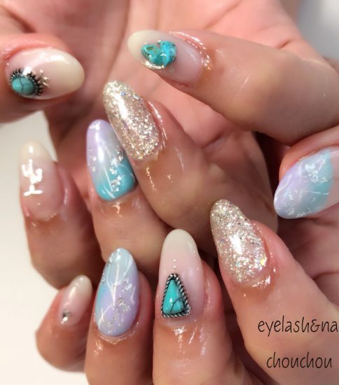 お客様ハンドネイル💅