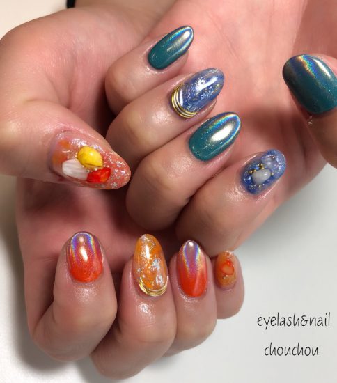 お客様ハンドネイル💅