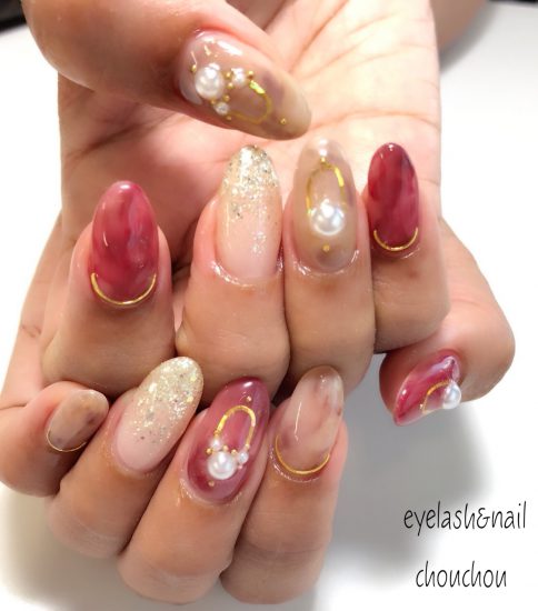 お客様ハンドネイル💅