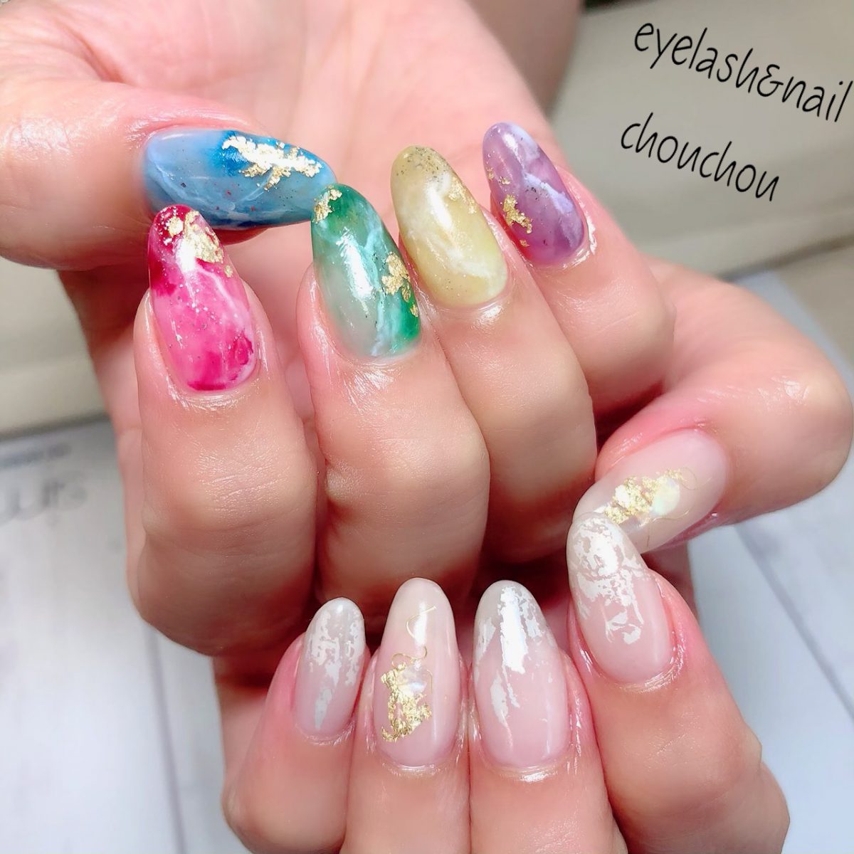 お客様ハンドネイル💅