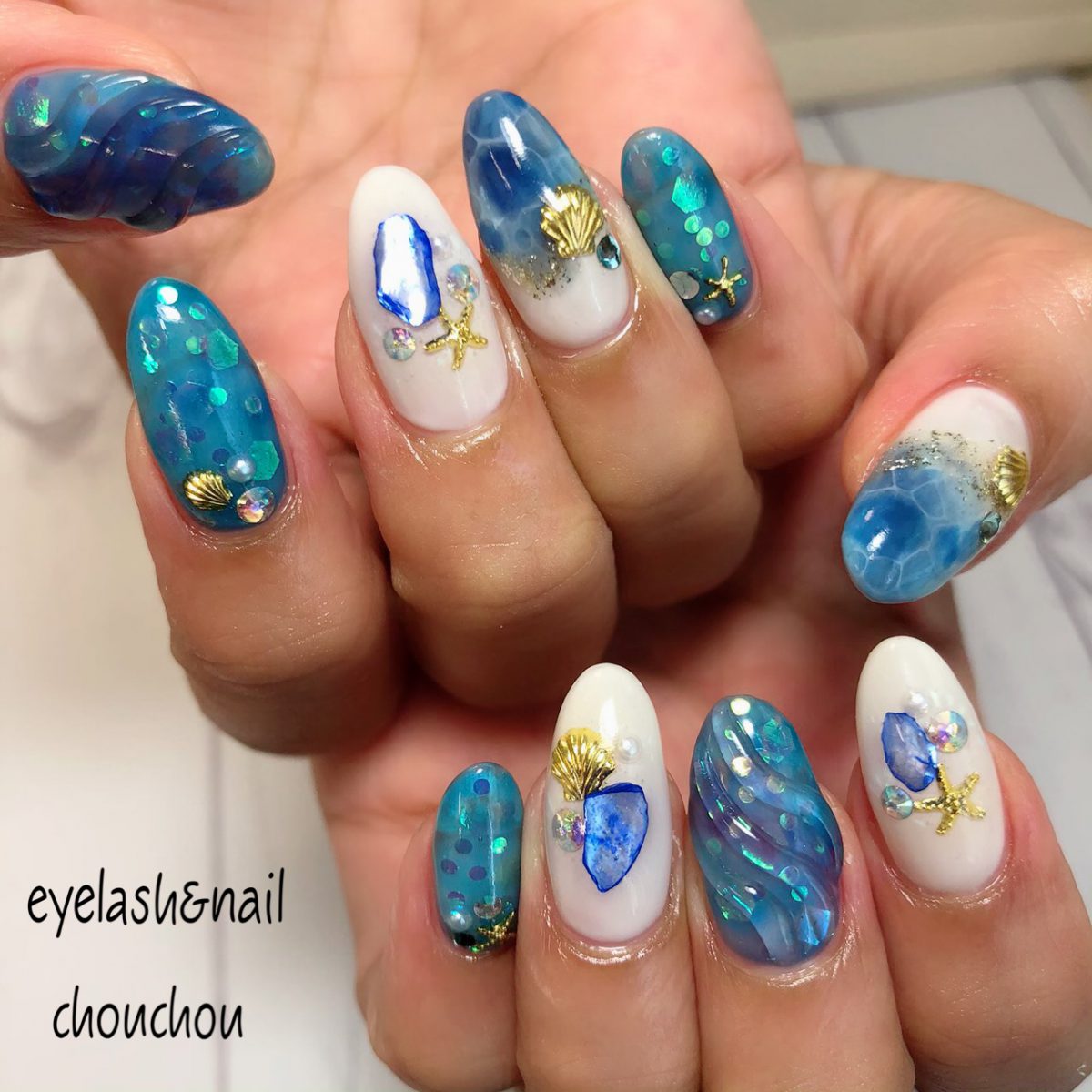 お客様＆スタッフハンドネイル💅