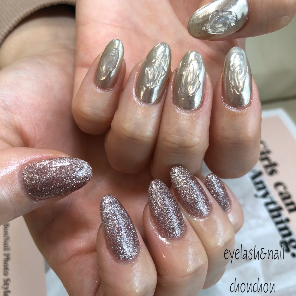 お客様ハンドネイル💅